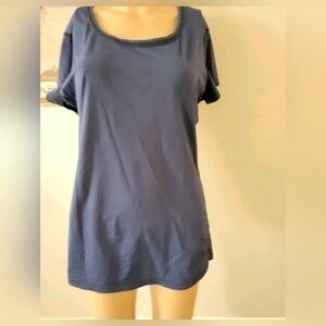 Xersion Navy Short Sleeve Tee